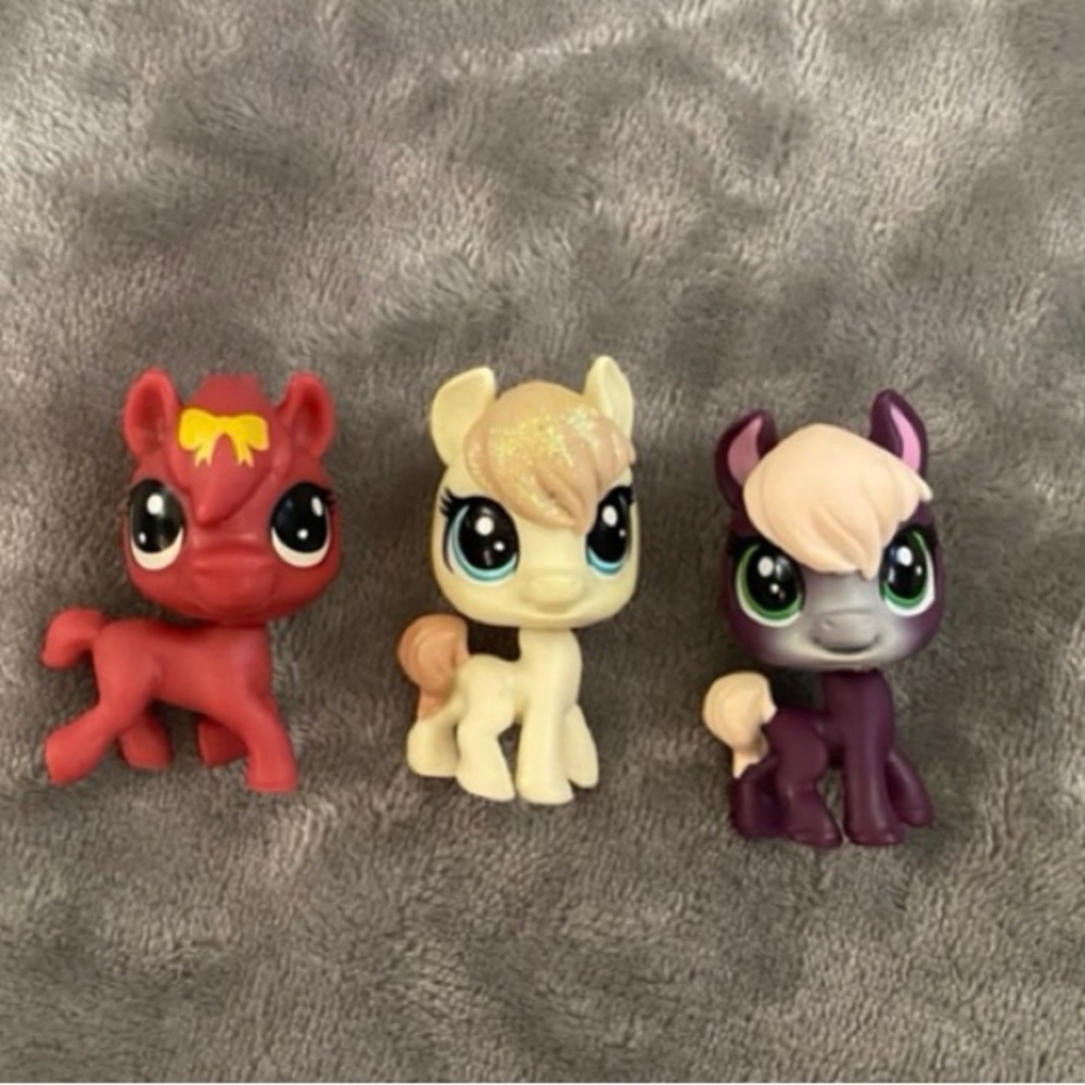 LPS Pony Horse Lot (3 total) - Picture 2 of 9